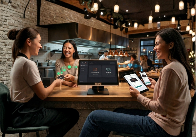 Gift Card POS System for UK Restaurants