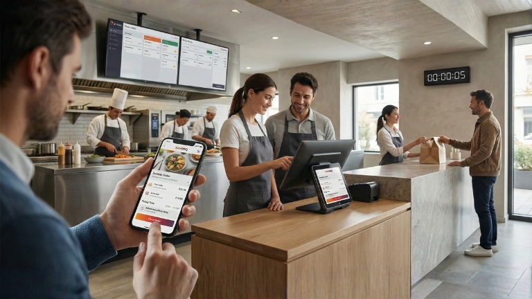 Online Ordering POS for Restaurants & Takeaways